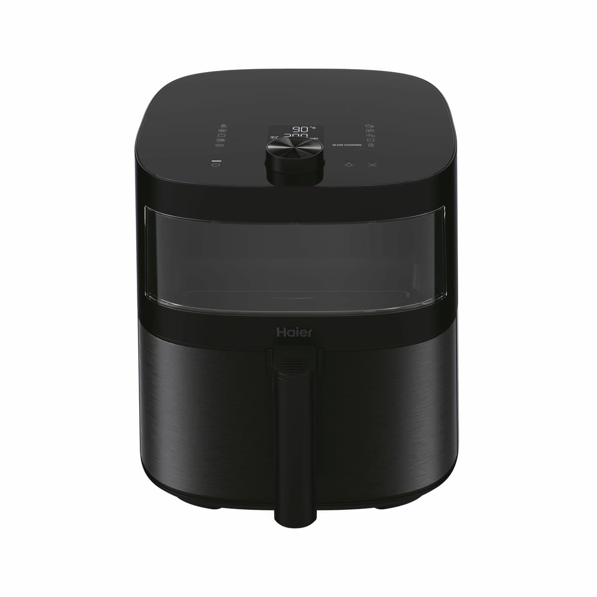 Haier HAF5TWA 011 Air Fryer - 7 l - 2000 W - Glass Window - 9 in 1 - internal LED verliching - Heteluchtfriteuse - kan in de vatwasser - 40ºC tot 200ºC - Zwart - 10 jaar garantie op onderdelen — afbeelding 1