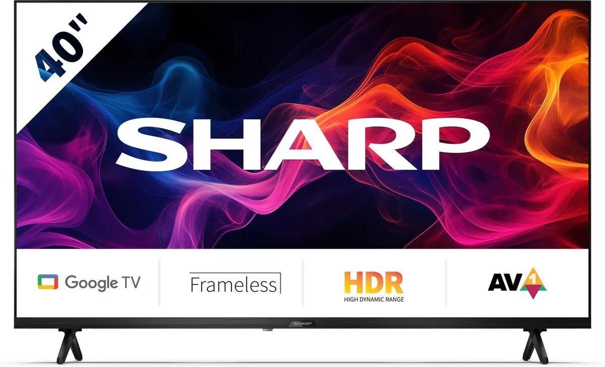 Sharp 32GF2465 Smart televisie met Google TV — afbeelding 1