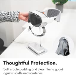 Macally VPSTAND Apple Vision Pro stand met accuhouder — thumbnail 3