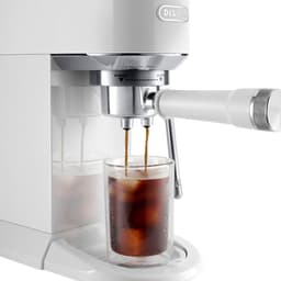 DeLonghi Dedica Duo EC890.WI Espresso Coffee Machine - White — thumbnail 4