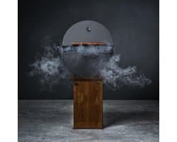 HNYGRLL serie 1 barbecue met cortenstalen zuil en volledig accessoirepakket