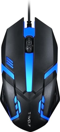 DMV Gaming muis - RGB verlichting - Computermuis met draad - USB-kabel - Links-/rechtshandig — thumbnail 1