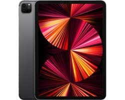 Apple iPad Pro (2021) - 11 inch - WiFi + 5G - 1TB - Spacegrijs - 5e generatie