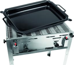 Hendi Grill-Master Maxi - Gasbarbecue + Bakplaat + Afdekhoes — thumbnail 2