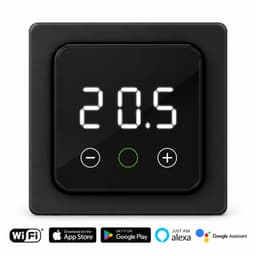 Magnum F32 slimme WiFi thermostaat voor elektrische vloerverwarming - Grafietzwart — thumbnail 3