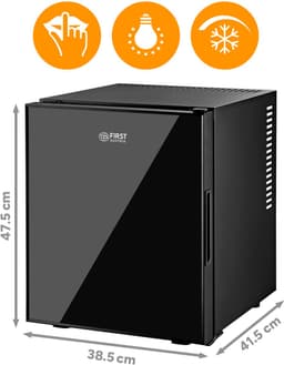 TZS First Austria Mini-koelkast 30L, Stil 22dB(A), Glazen Deur — thumbnail 4