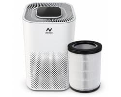 Airvera Clario 45 - Luchtreiniger - HEPA H13 & Actieve Koolstof - Tot 45 m² - UV-C - Slaapstand - Wit
