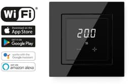 ET44 WiFi Klokthermostaat, RAL 9011 (Grafietzwart) — thumbnail 4