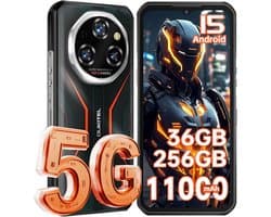 OUKITEL WP55 Outdoor Smartphone 36GB RAM-256GB ROM-11000mAh batterij-108MP Camera-6.6 inch FHD-5G