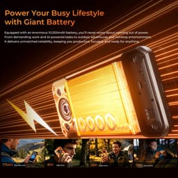 OUKITEL WP500 Outdoor Smartphone-10000mAh 45W Snelladen-1TB ROM-5G Dimensity 8300-120Hz 6.8 inch FHD — thumbnail 4