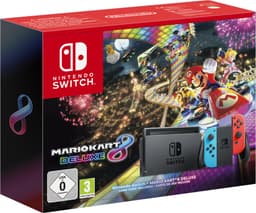 Nintendo Switch Console - Mario Kart 8 Deluxe Bundel - Blauw/Rood — thumbnail 1