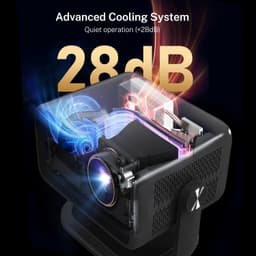 Beamer Intelligente Projector - 1080p Natief - 800 ANSI Lumen - LCD - Draagbaar - Voor Gaming Onderwijs Thuisbioscoop Zakelijk — thumbnail 4