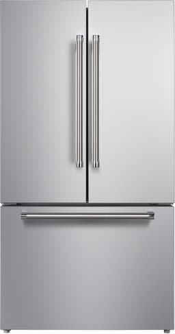 Lincoln Prestige PRFD58FEI - French Door Amerikaanse Koelkast - 178 cm hoog - 91.1 cm breed - 579L - Automatische IJsblokjesmachine met Wateraansluiting - Total No-Frost - Zilver RVS / Inox — thumbnail 3