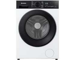 Wisberg WBWM3A5W9NB SwiftWash & CreaseControl - Wasmachine - Energieklasse A-50% - 9 kg - 1400 toeren - Stoomfunctie