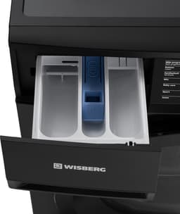 Wisberg WBWM1A4B9NB - Wasmachine - Energieklasse A-40% - 9 kg - 1400 toeren - Stoomfunctie — thumbnail 5