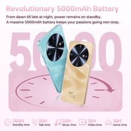 OUKITEL C5 Smartphone-16GB RAM-64GB ROM-6.52 inch HD-5000mAh-Android14-4G — thumbnail 2
