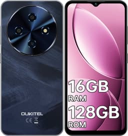 OUKITEL C5 Smartphone-16GB RAM-128GB ROM-6.52 inch HD-5000mAh-Android14-4G — thumbnail 1
