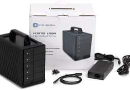 Oyen Digital Fortis USB4 5-Bay 40Gbps External Drive + SoftRAID Pro - 40TB — thumbnail 5