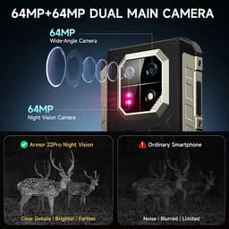 Ulefone Armor 22 Pro, 8GB/256GB, Zwart — thumbnail 3