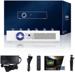 Beamer 600 ANSI Lumen - Android 9.0 Smart Projector - 1080p Resolutie - LED Lichtbron - Voor Thuisbioscoop En Presentatie — thumbnail 1