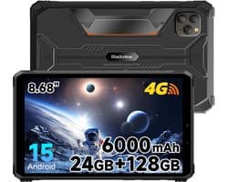 Tablet Blackview Active 5 Tablet 24GB(8+16) RAM 128GB ROM Zwart