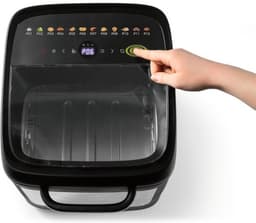 Heteluchtoven - met panoramadak - Airfryer-mini-oven - Voor grote maaltijden - 9 functies - 125 liter - XXL-accessoireset - Mat zwart — thumbnail 2