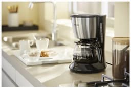 Philips - Koffiezetapparaat Filterkoffie - Zilver / Zwart - 7 Kopjes per zetbeurt — thumbnail 5