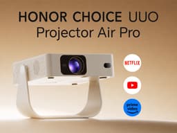 Honor Choice Projector Air Pro – Wit – Draagbaar – Bluetooth - Full HD Beamermet Netflix — thumbnail 2