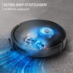 Rowenta X-Plorer Serie 575 RR95A5E0 Robotstofzuiger, LiDAR Navigatie, 10000Pa, All-in-One Station, Mopfunctie, Wit — thumbnail 4