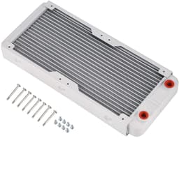 Radiator Aluminium - Computer Waterkoeling - Luchtreiniger - 3D-Printapparatuur - Hoogwaardige Koeling - G1/4 Poort - Koellichaam — thumbnail 4