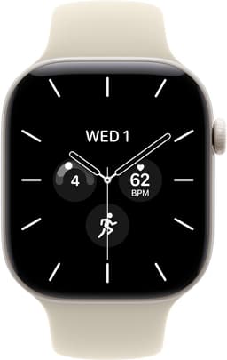 Apple Watch Series 12 - Wifi + 5G - 42 mm - Parelwit - S/M — thumbnail 2