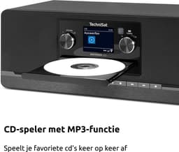 TechniSat DIGITRADIO 320 – Stereo digitale radio (compact systeem met DAB+ & FM, cd-speler, Bluetooth, USB, 2×5 W RMS, TFT-kleurendisplay, favorietenlijst, wekker, slaaptimer, afstandsbediening) — thumbnail 4