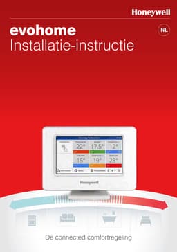 Honeywell Evohome Aan/Uit Slimme thermostaat - Wifi - Draadloos - Inclusief 5 thermostaatknoppen HR91 — thumbnail 2