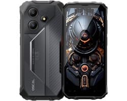 OSCAL MARINE 2 Robuuste Smartphone - 11000mAh Telefoon- 24GB RAM - 256GB ROM - Android 15 -Dual SIM - IP68 Waterdicht - Zwart