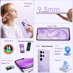 OUKITEL C2 4G Smartphone 16GB RAM-128GB ROM-6,52"60Hz HD IPS scherm-13MP Camera-5000mAh,Android14 — thumbnail 5