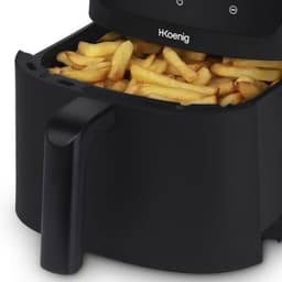 XL-luchtfriteuse, inhoud 6 l, koken voor maximaal 8 personen, instelbaar van 80-200 °C, 5 kookmodi, timer 60 min, 6 programma's, touchscreen — thumbnail 5