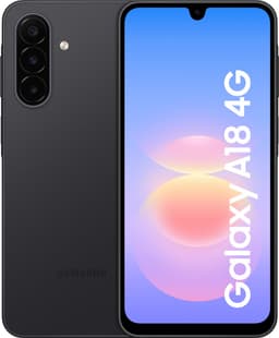 Samsung Galaxy A18 4G - Smartphone - 128GB - Black + 1 jaar extra garantie — thumbnail 1