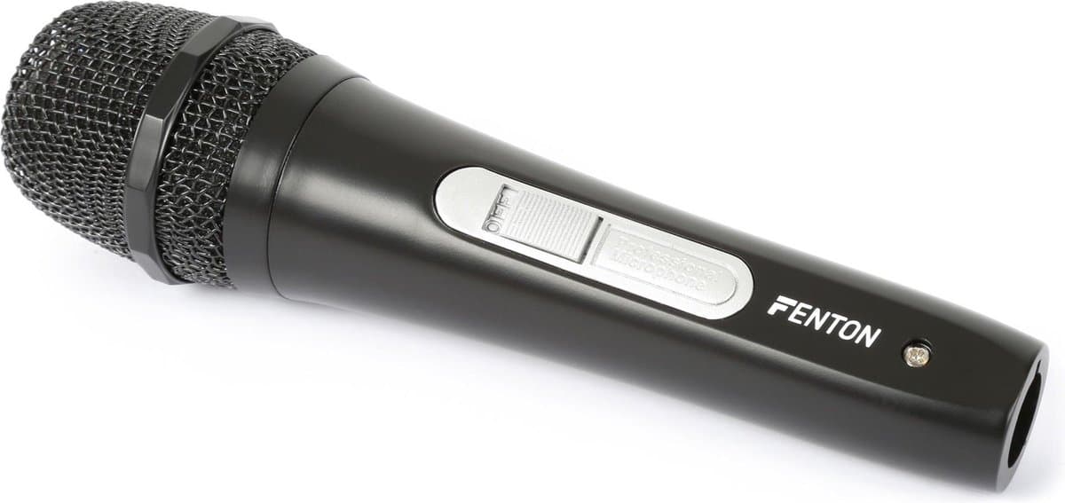 Fenton DM110 Dynamische Microfoon met XLR - 6,3mm jack kabel (3 meter) — afbeelding 1