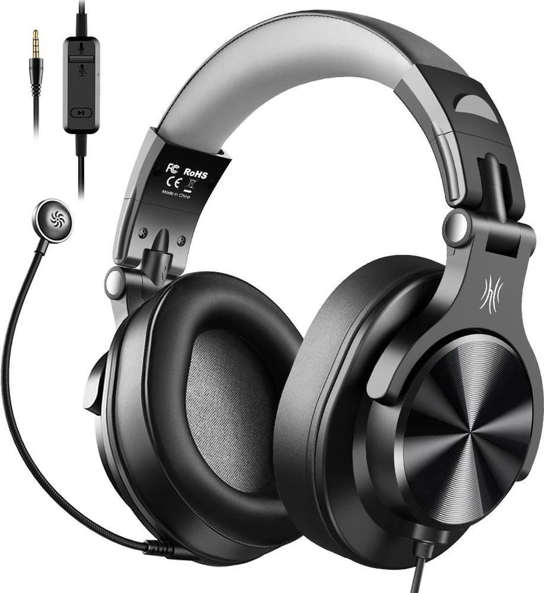 OneOdio A71-D - koptelefoon met microfoon - Over-ear koptelefoon met micro - stereo -  modern - comfortabel - dj set - kop telefoon - professionele koptelefoon - muziek studio - dj Headphones - Gameheadset - Game - audiocall - videoconferentie — afbeelding 1