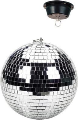 BeamZ spiegel disco bal - 30cm inclusief motor — thumbnail 2