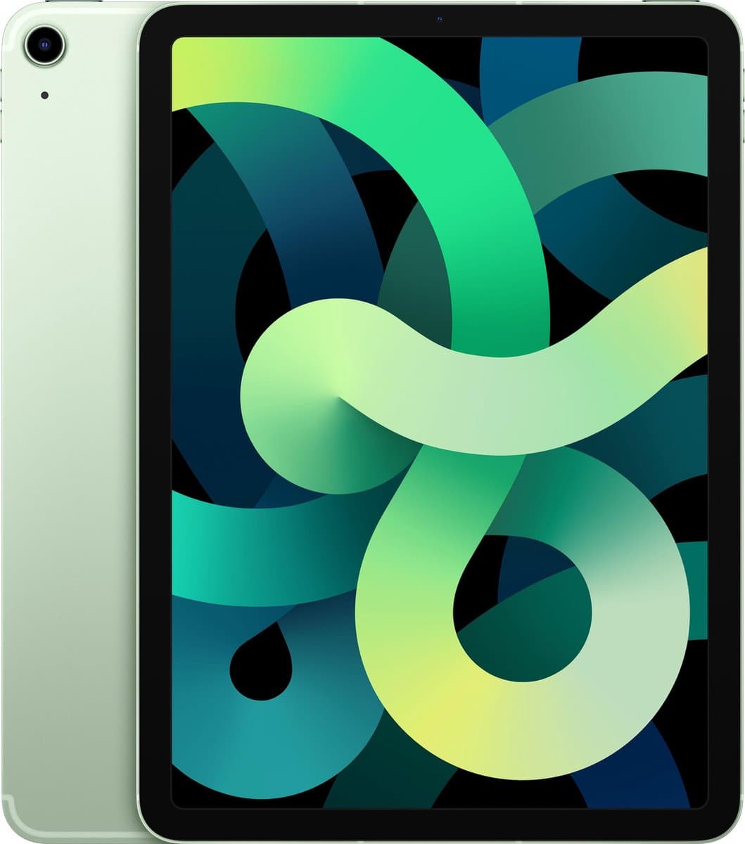 Apple iPad Air (2020) - 10.9 inch - WiFi + 4G - 256GB - Groen — afbeelding 1