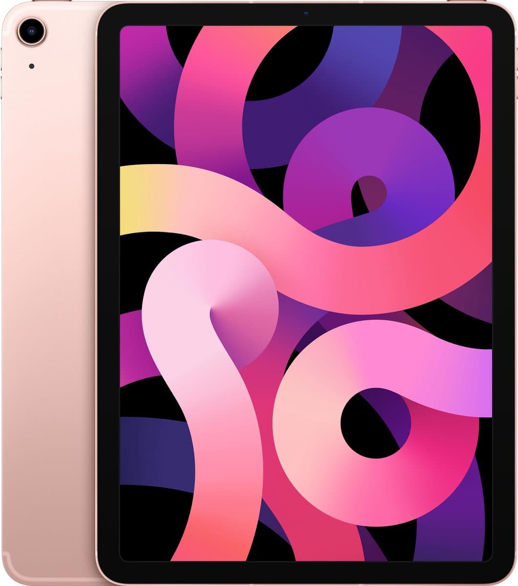 Apple iPad Air (2020) - 10.9 inch - WiFi + 4G - 256GB - Goud — afbeelding 1