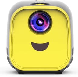 Elementkey PiX Mini Beamer – Compacte Draagbare Projector – Full HD Ondersteuning – Ingebouwde Speaker – Geel/Zwart — thumbnail 2