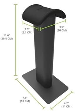 Universele Hoofdtelefoonstandaard met Silicone Padding voor On- en Over-ear Hoofdtelefoons — thumbnail 5