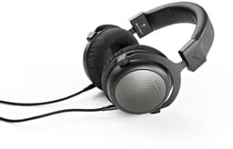 T1 HiFi hoofdtelefoon met kabel, Tesla Technology 32 Ohm, zwart — thumbnail 1