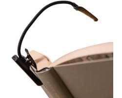 Leeslamp met klem - USB-oplaadbare LED-lamp met flexibele arm - Draagbare lamp met duurzame batterij