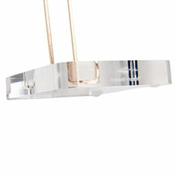Acryl Hoofdtelefoon Stand met Gouden Hardware - Kantoor Accessoires — thumbnail 4