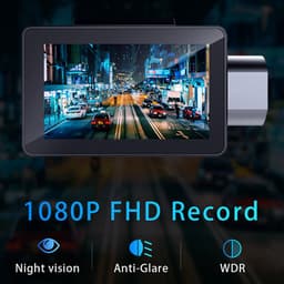 4G verborgen 3-inch HD nachtzicht DVR + WiFi + GPS-positionering 24 uur nachtzicht — thumbnail 3