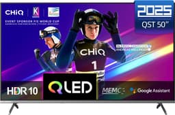CHiQ U50QST - Smart TV 50 Inch - 4K QLED Google TV - UHD - 2025 Nieuw — thumbnail 1