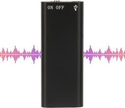 Vixson - Voice Recorder - Mini Afluisterapparaat - Digitaal Recorder - Dictafoon - Audio Opname Apparaat - 8GB - AVITALK — thumbnail 1
